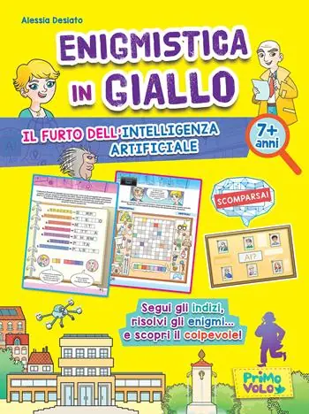 Promo Stagionale Enigmistica in giallo. Il furto dell‘intelligenza artificiale