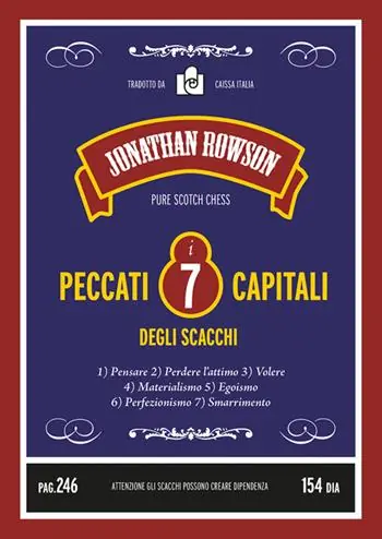 Promo Stagionale I sette peccati capitali degli scacchi. Nuova ediz.