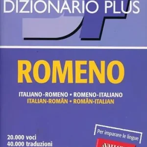 Dizionario romeno. Italiano-romeno, romeno-italiano Sconto