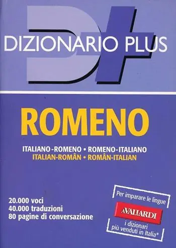 Dizionario romeno. Italiano-romeno, romeno-italiano Sconto