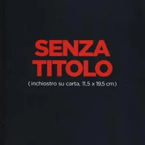 Senza titolo (inchiostro su carta 11,5x19,5 cm) Novità