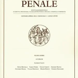 Archivio penale. Rivista quadrimestrale di diritto, procedura e legislazione penale, speciale, europea e comparata (2016). Vol. 1 Sconto