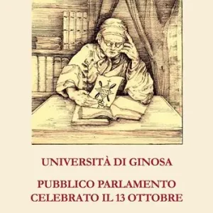 Prezzo Scontato Università di Ginosa. Pubblico Parlamento celebrato il 13 ottobre Anno Domini 1793