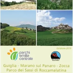 Carta escursionistica Guiglia, Marano sul Panaro, Zocca. Parco dei Sassi di Roccamalatina. Scala 1 25.000 Scelto Dai Clienti